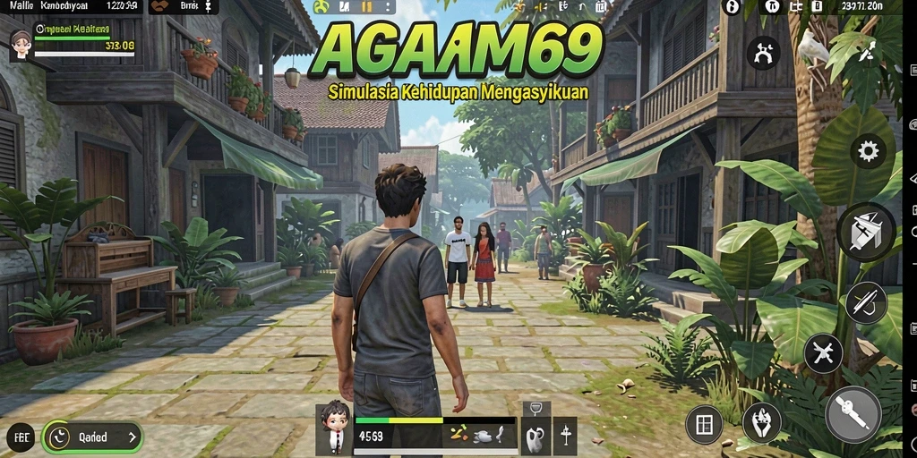 Tampilan gameplay AGAM69 yang menyenangkan dan interaktif.