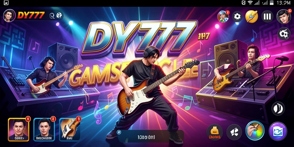 Tampilan gameplay <strong>DY777</strong> yang penuh warna dan menarik.