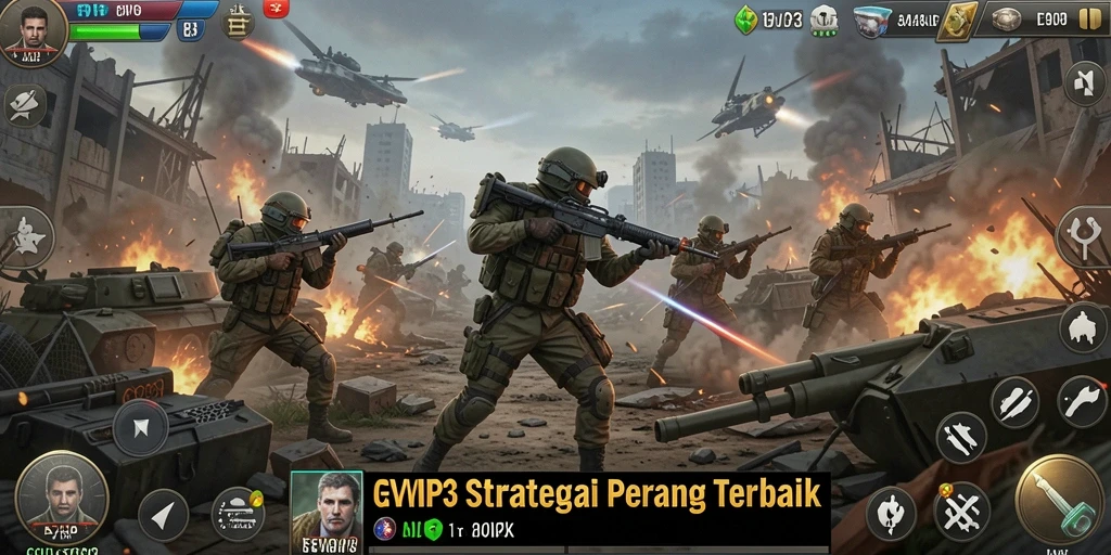 Tampilan menarik dari gameplay EVIP3 yang penuh strategi.