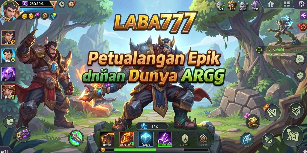 Tampilan gameplay LABA777 dengan aksi ARPG yang mendebarkan.