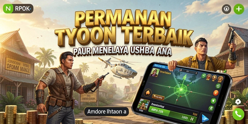 Tampilan menarik dari gameplay Tycoon RPOK yang mendebarkan.