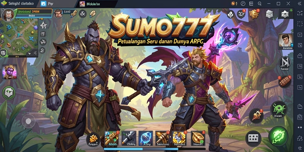 Gameplay seru dan mendebarkan dalam dunia ARPG SUMO777.